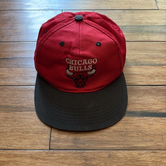 Vintage Chicago Bulls Kids Youth Boy Snapback Hat Cap Michael Jordan Last Dance - Picture 10 of 10
